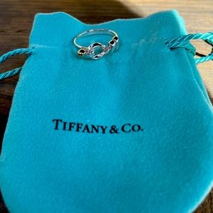 Tiffany & Co 18k Gold & Silver Ring